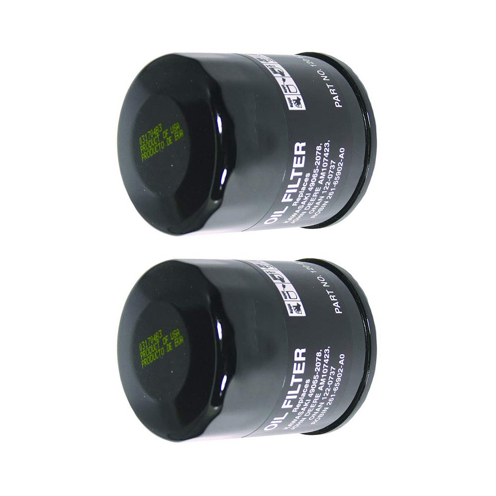 Stens 2pk Oil Filter Replaces John Deere AM107423 Kawasaki 49065